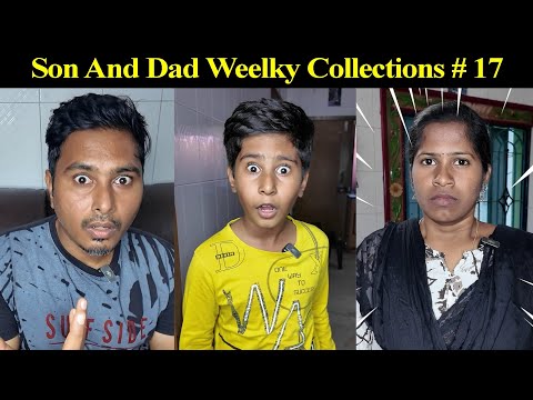 Son and Dad Weekly Comedy Collection #17 | funny family moments dad mom grandma son 😂 #trending
