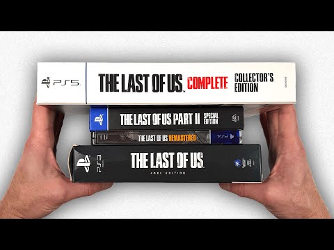 Unboxing every "The Last Of Us" for PlayStation + Gameplay