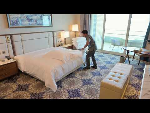 Housekeeping tips: How to make the perfect hotel bed