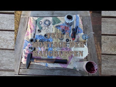 Wartung Sachs Torpedo Super 7 7 -Gang Nabe Montage der Baugruppen Teil 3/4