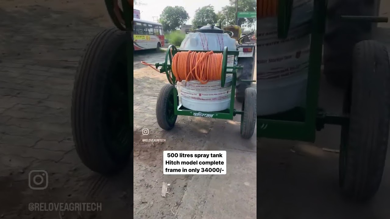 8755255510 #spraymachine   500 litres by RELOVE Agritech 8755255510 #tractor #agriculture