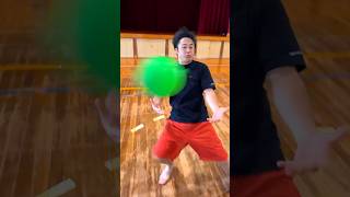 いきなり風船キャッチチャレンジ！！