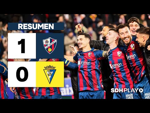 Resumen: SD Huesca 1-0 Cádiz CF | 1 de febrero | Jornada 24