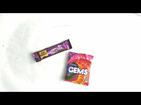 Cadbury gems Chocolate price 5 rup | Cadbury dairy milk price 5 rup | dairy milk Vs Gems Chocolate