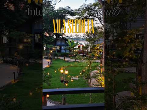 Chalé com Vila Secreta Avaré - São Paulo #airbnb #chalé #casamento #luademel #sp #hospedagem #avaré