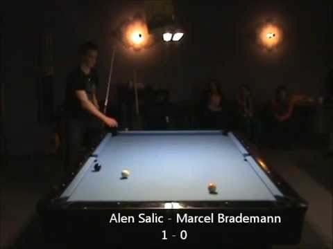 BBV Mannheim 1987 eV - 2014 - FINALE der 9-Ball-Vereinsmeisterschaft: Alen Salic - Marcel Brademann