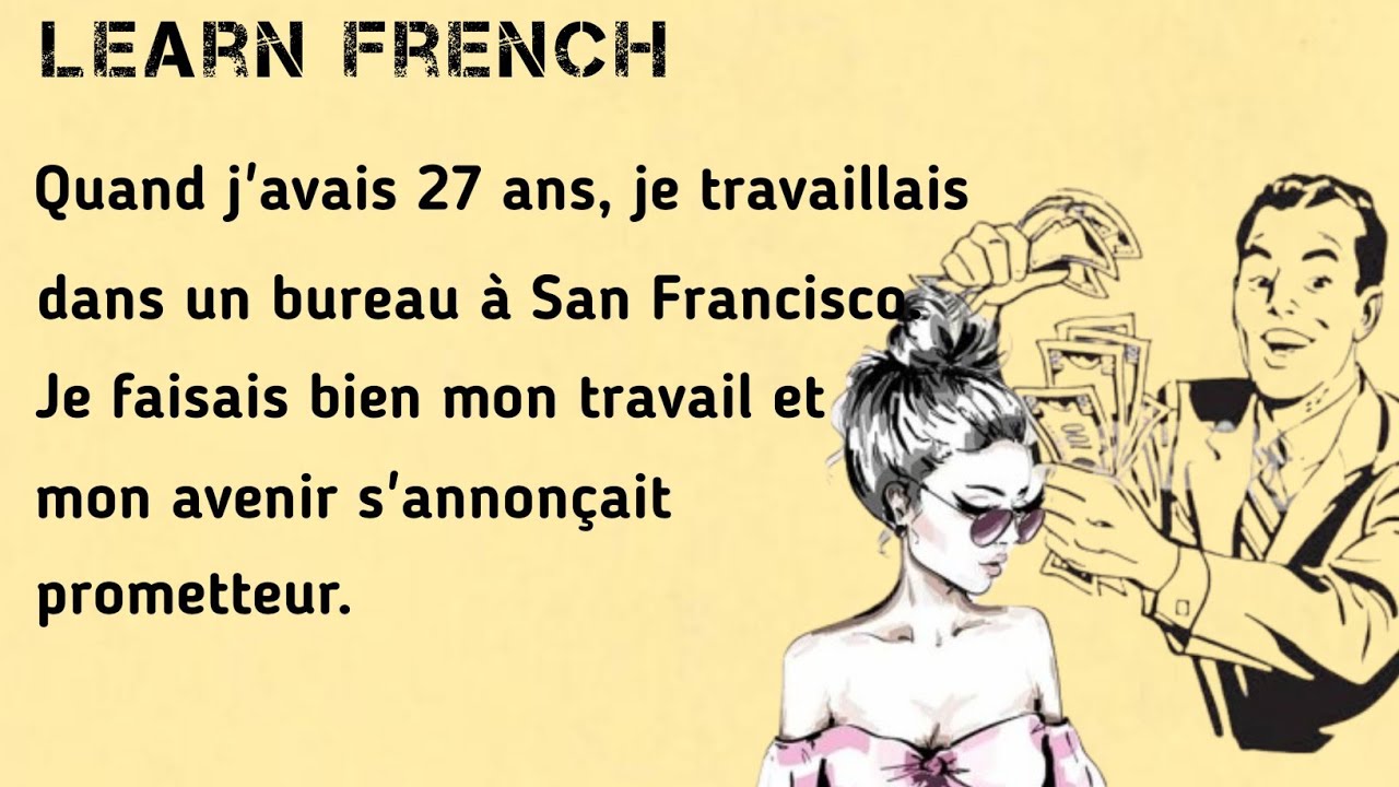 French Story for beginners ( A1-A2 ) । Le billet de banque d’un million de livres