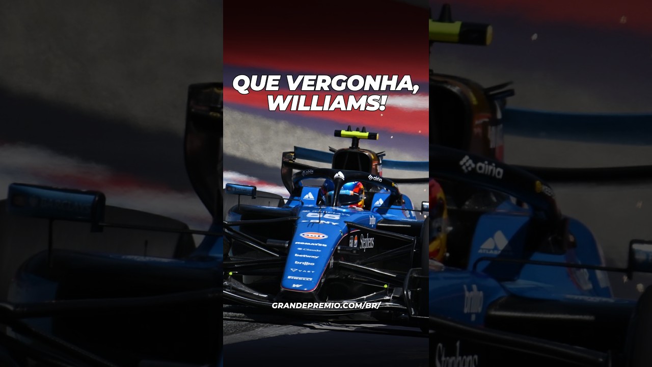 "Tragédia na Aston Martin tira foco da vergonha que é a Williams", critica JP Nascimento.