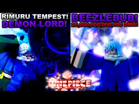 Becoming Rimuru Tempest (Reincarnated Slime) In A One Piece Game... Heres What Happened!