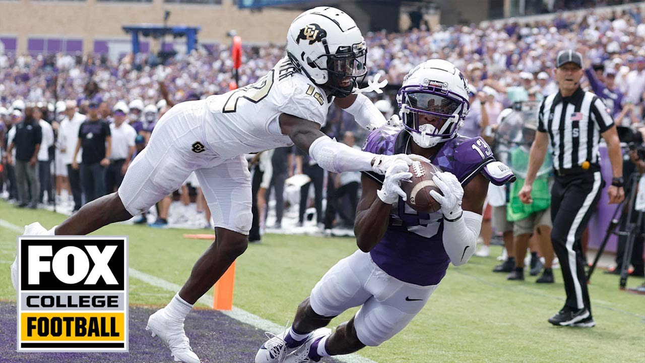 Colorado's Travis Hunter puts up HISTORIC numbers on BOTH sides of the ball in upset over No. 17 TCU