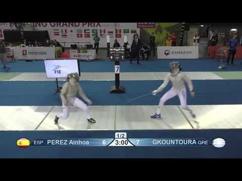 Seoul Grand Prix 2023 SWS - L64 - Ainhoa Perez ESP v Theodora Gkountoura GRE
