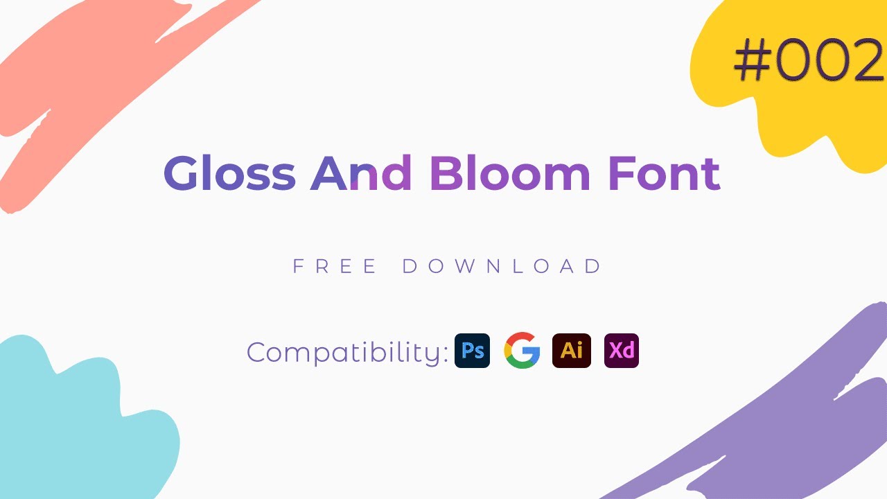 Gloss And Bloom Font - Free Download