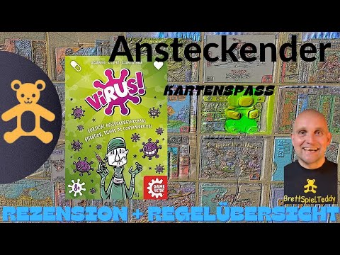 Virus | Rules & Opinion | Teddy Board Game