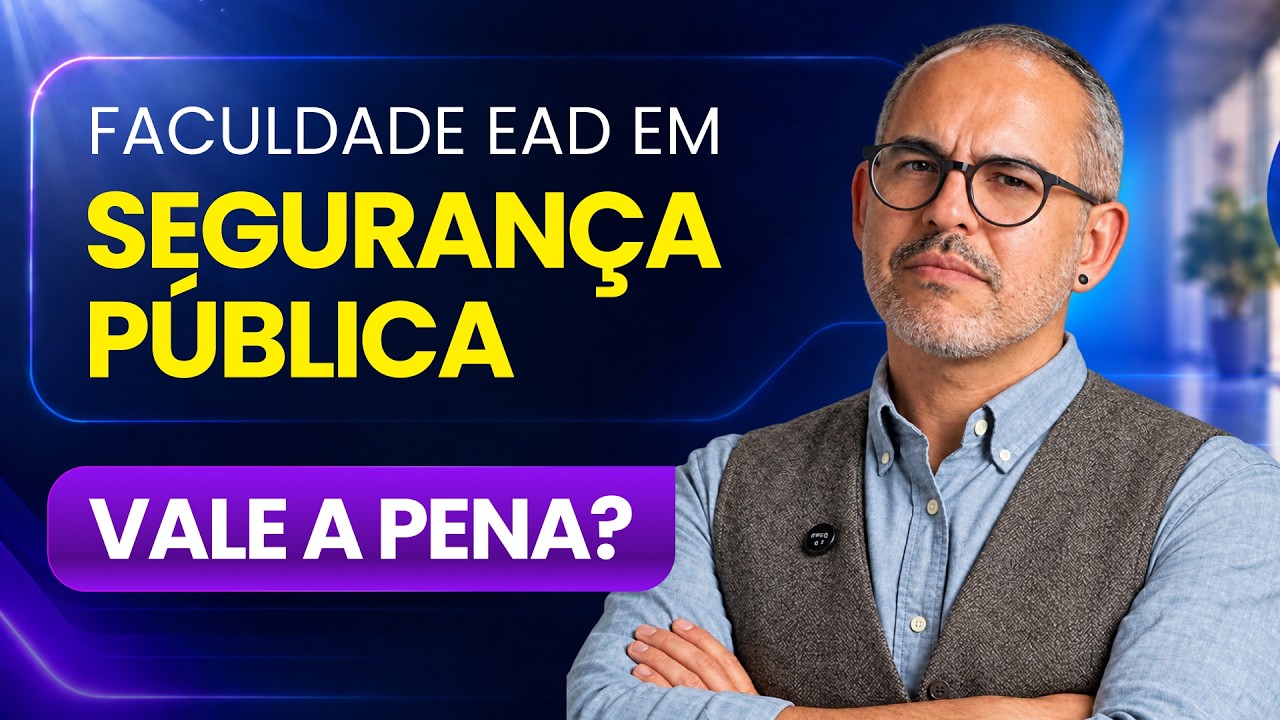 Vídeo do curso Graduação em Segurança Pública