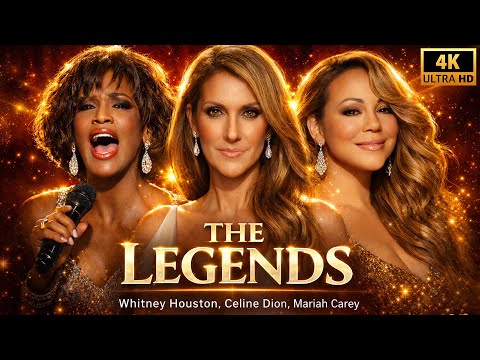 Legendary Divas Songs 🌹 Mariah Carey, Celine Dion, Whitney Houston 🎶  Best Song Ever All Time