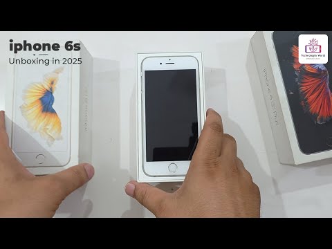 iPhone 6s Unboxing in 2025 | Classic Apple Old Experience