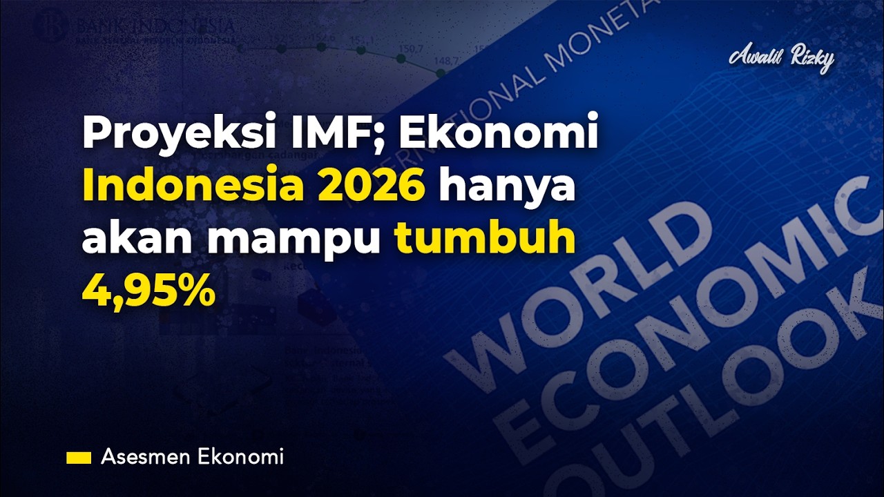 WEO IMF turunkan proyeksi ekonomi dunia di April 2026 #Asesmen222