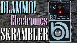 Video thumbnail for Harsh Tones || BLAMMO! Electronics Skrambler Fuzz || Improved Ampeg Scrambler Clone || Demo Video by Harsh Tones, Inc.