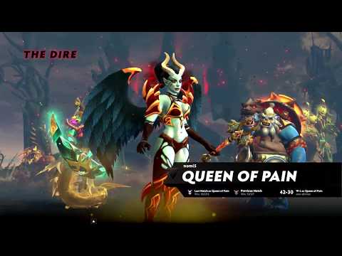 [Queen of Pain] MID LANE 25 Kills | Dota Pro Moments #388