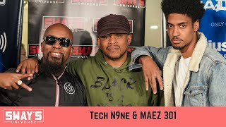 Tech N9ne Introduces New Artist Maez + Freestyles 5 Fingers of Death | Sway&#39;s Universe