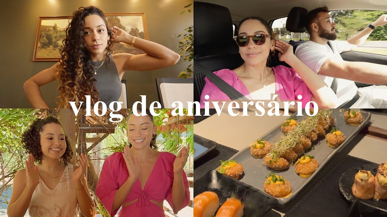 Fim de semana, comemorando com família e amigos, papo sobre cabelo, vida e propósito...