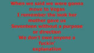 Blink -182 Rock Show Lyrics