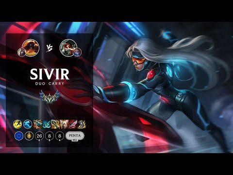 Sivir ADC vs Miss Fortune - EUW Challenger Patch 12.16