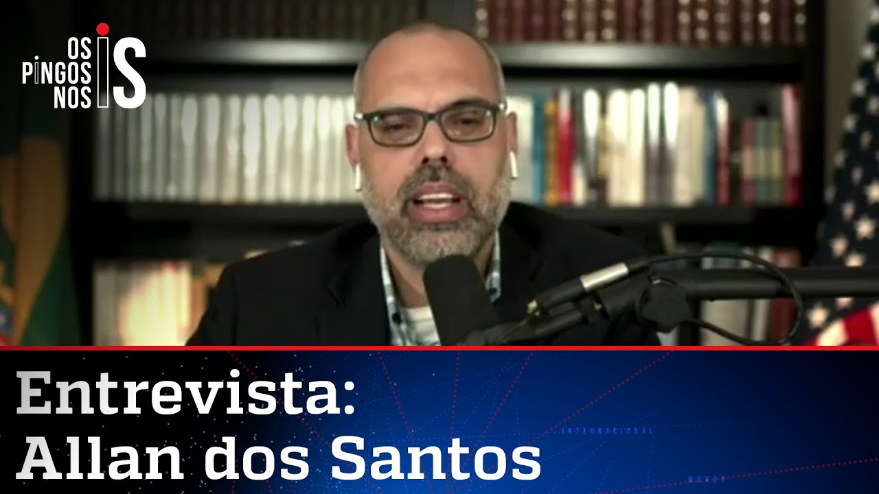 Em entrevista, Allan dos Santos fala sobre a denúncia que a grande mídia só descobriu agora