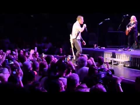 Bruce Springsteen,Treat Her Right Albany NY, May 14 2014 Splitscreen multicam soundboard