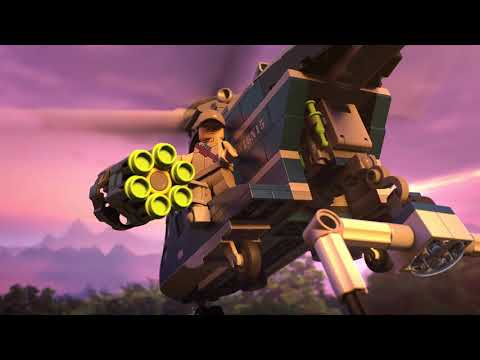Blue’s Helicopter Pursuit - LEGO Jurassic World - 75928 Product Animation (without end tag) PL
