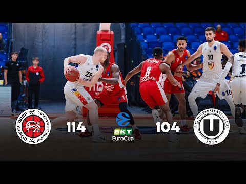 Highlights | Hapoel Bank Yahav Jerusalem 114 - 104 U-BT Cluj-Napoca