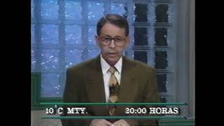 Q.E.P.D. Angel Robles Cardenas en Canal 28 Nuevo León (1993)