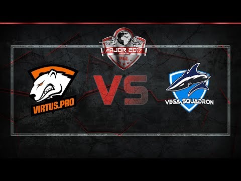 Virtus.Pro vs Vega Squadron - Dzień 1 - PGL MAJOR 2017