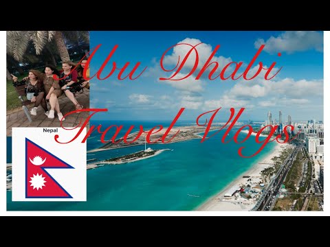 Abu Dhabi|corniche beach| Travel Vlog|Met New Srilankan Friend| #Nepalivlogs|#sunitakhadka