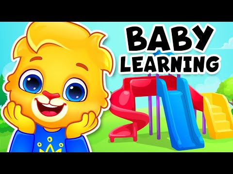 Baby Learning With Lucas & Friends | Learn To Talk, First Words, Outdoor Playground, Kids ABC Song