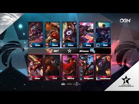 AFS vs SKT Game 2 Highlights - AFREECA FREECS vs SK TELECOM T1 - LCK Week 9 - SPRING 2016