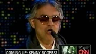 ANDREA BOCELLI &amp; DAVID FOSTER &quot;WHITE CHRISTMAS&quot; - LARRY KING LIVE, XMAS 2009 [120]