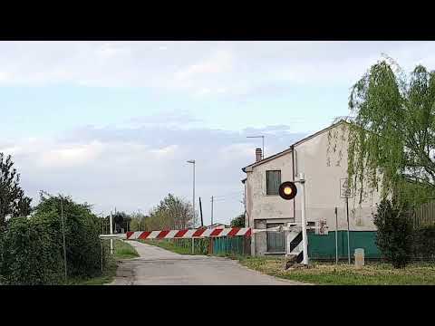 Level crossing #13 - Gorne (Cona Veneta) - Via  Bosco #railroadcrossing
