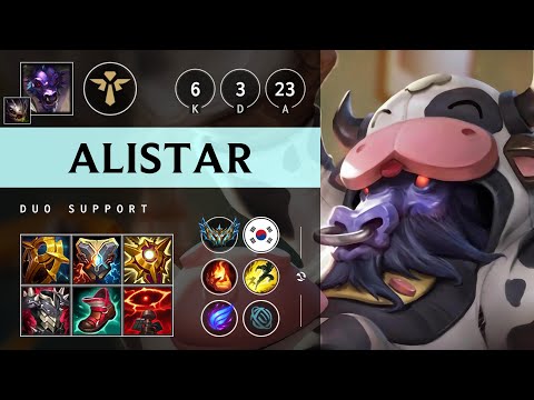 Alistar Support vs Yuumi: Vision Controller - KR Challenger Patch 14.22