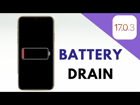 How to Fix Battery Drain on iOS 17.0.3