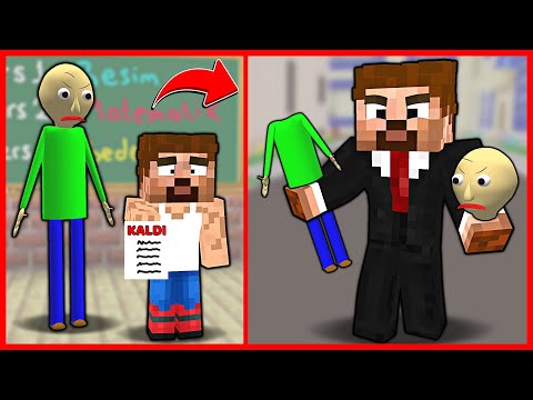 ARDA SINIFTA KALDI, MAFYA FAKİR BALDİ'Yİ DÖVDÜ! 😱 - Minecraft