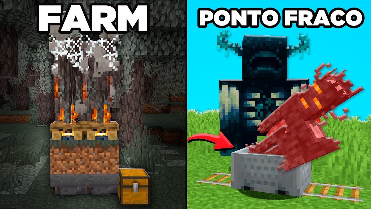 20 Coisas e Segredos do CREAKING no MINECRAFT 1.22