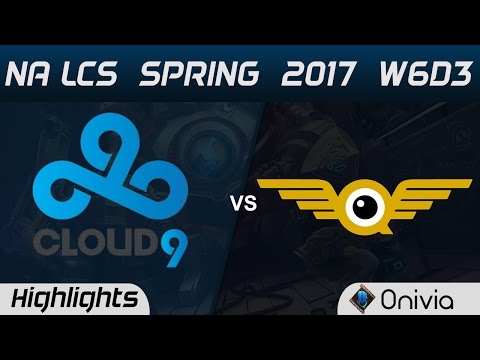 C9 vs FLY Highlights Game 1 NA LCS Spring 2017 W6D3 Cloud9 vs FlyQuest