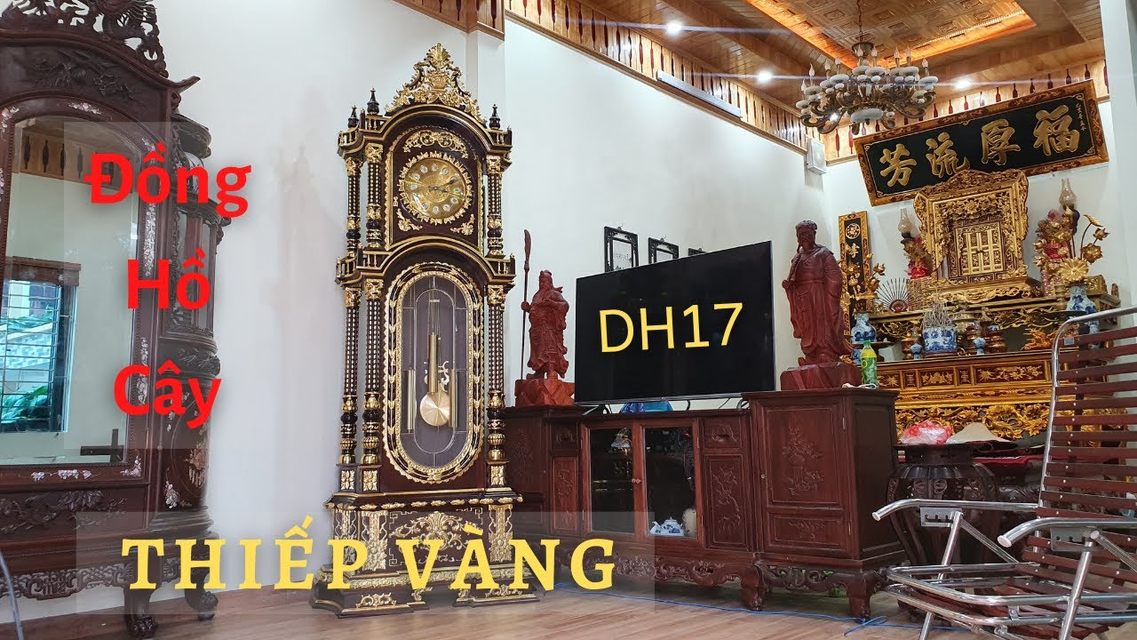 DH17 Thiếp Vàng Cho Anh Điệp Hoài Đức, Hà Nội | Đồng Hồ Cây Đỗ Tĩnh
