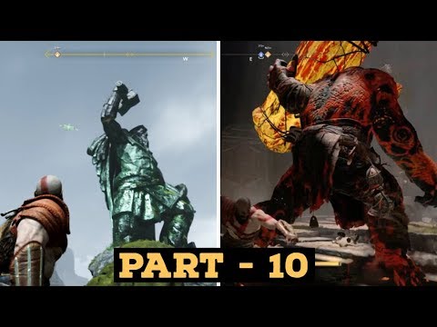 GOD OF WAR Walkthrough Gameplay Part 10 - Daudi Hamarr & Hammer Fall (God of War 4)