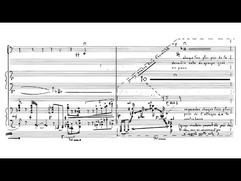 Gérard Grisey - Echanges (Audio + Full Score)