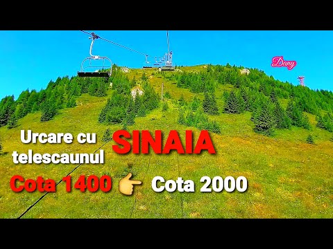 Urcare cu telescaunul / SINAIA / Cota 1400 - Cota 2000