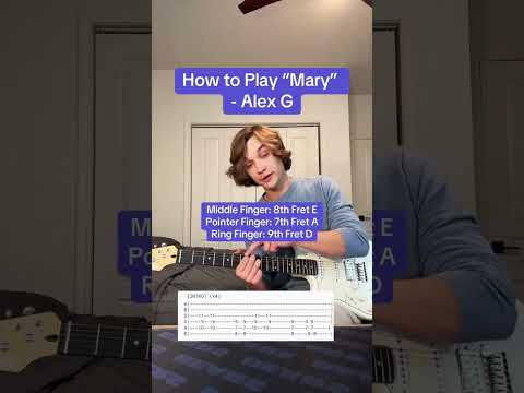 How to Play “Mary” - Alex G 🎸 #donnerartist #dst152 #arena2000 #sharestring