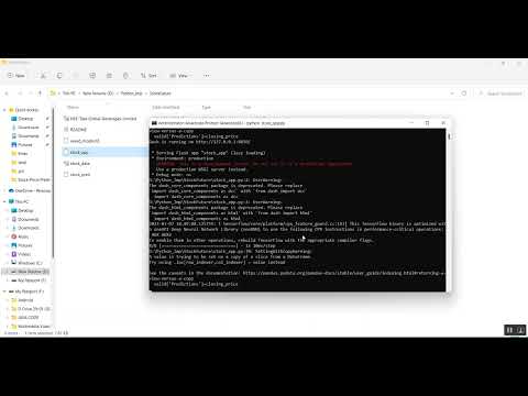 Stock Future LSTM Price Prediction in Python Projects