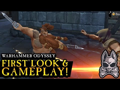 First Look & Gameplay of WARHAMMER ODYSSEY: New Mobile MMORPG Set In The Warhammer World!!